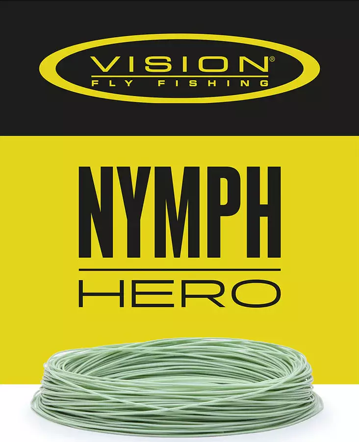 Vision Hero Nymphenleine 27m - 0,59mm - Fliegenruten und Vorfächer - 6417512846264 - 1