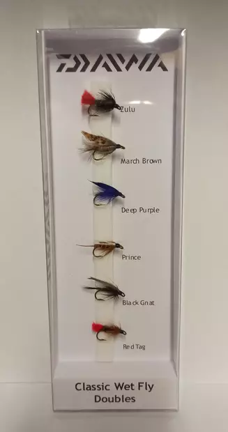 Daiwa Fliegenköder-Set, Klassische Nassfliegen - Fertigfliegen - 5055545200755 - 1