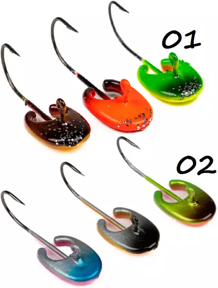 Jesse Mambo, Vertikal-Jigkopf 4,25g - Balanspieße, stehende Spieße, Mormyschen - 6417512529715 - 2