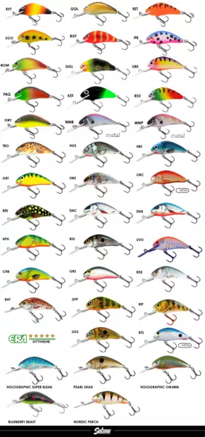 Salmo Hornet 4cm 3g Floating - Woblers - 5903068190865 - 1