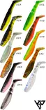 K.P Original shad 2,5" fiskjigg 4st. - Jiggar och shad beten - 5-KPOS25 - 1