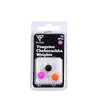 K.P Tungsten Cheburashka Weights, UV - Jigg tillbehör - 6438239084265 - 1
