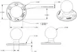 RAM-Mounts D-storlek fäste 3,68" - RAM-Mounts-produkter - 793442202025 - 2