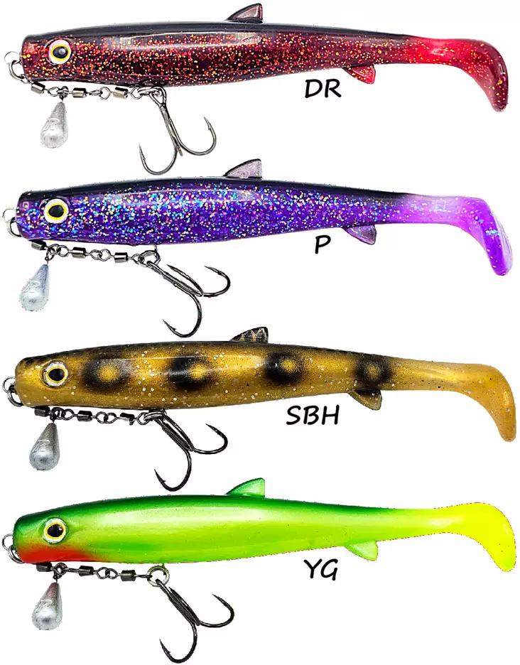 Ruthless Jedda 17cm rigattu haukijigi - Jig accessories - 642981170 - 1