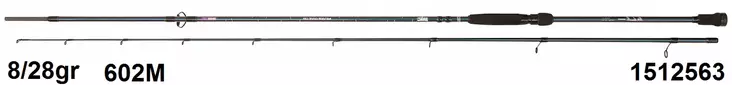 Abu Garcia Ike Signature 6' 8-28g, open - Spinning rods - 036282975415 - 1