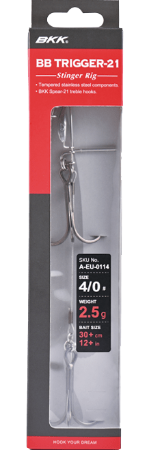 BKK Trigger-21, Stinger Rig - Jig accessories - 6939067007505 - 1