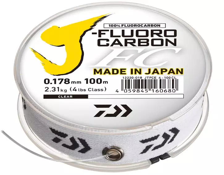 Daiwa J Fluorocarbon 50-100m - Fiskelinor - 4059845160735 - 1