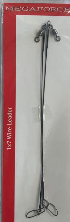 Daiwa Mega Wire Leader, 15cm 10kg - Leaders and locks - 5055161892525 - 1