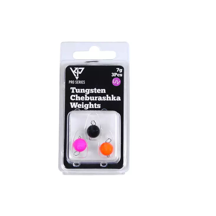 K.P Tungsten Cheburashka Weights, UV - Jigg tillbehör - 6438239084265 - 1
