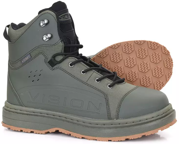 Vision Koski Gummi 2.0 Green, vadarsko - Vadarutrustning och solglasögon - 6417512846935 - 1