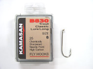 KAMASAN B830 TroutClassicLureLong - Fly hooks - 0699900001615 - 1