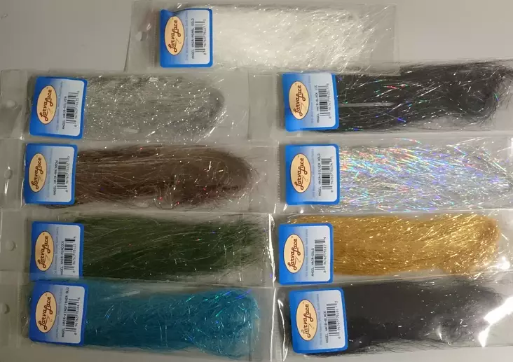 Larva Lace, Angel hair glitter - Synthetic fly materials - 096763751235 - 1