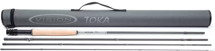 Flugspö, Vision Toka 9' 5# 4-osainen - Flugfiskespön och set - 6417512845755 - 1