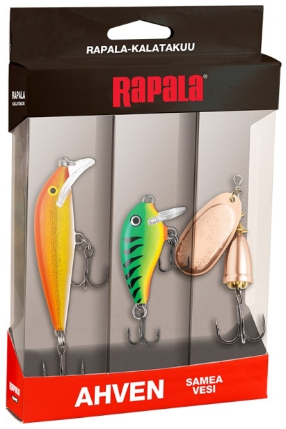 Rapala kalatakuu, Abborre grumligt vatten - Spinnflugor och betespaket - 6416173026145 - 1