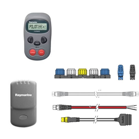 Raymarine S100 fjärrkontroll för autopilot - Trolling och båttillbehör - 723193150245 - 1