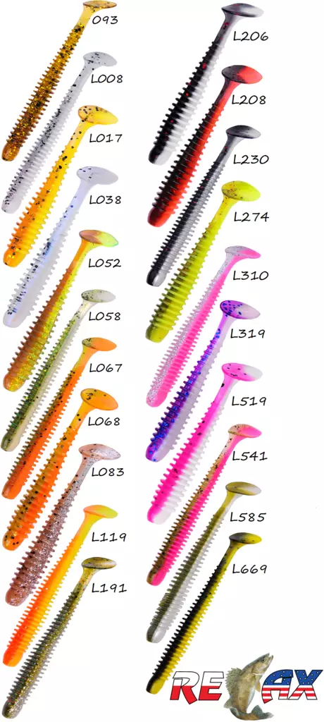 Relax Texas 2,5" jig, 4pcs. - Jigs and shads - RELAX-TEX25 - 1