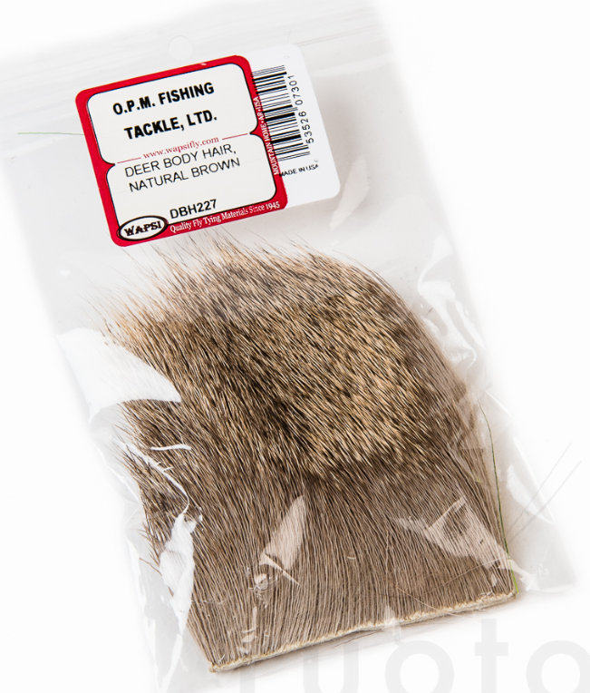 Wapsi, Deer Body Hair - Natural fly materials - 05352606505 - 1