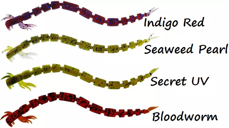 Westin Bloodteez Worm 5,5cm 0,5g, 8st - Jiggar och shad beten - P225-000-215 - 1