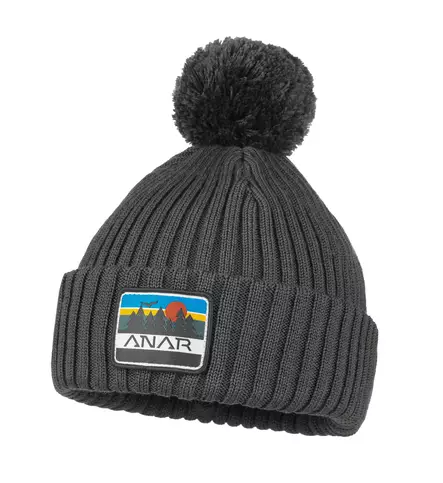 Anar Jussa Pompom, Merino Wool Beanie - Anar päähineet ja Käsineet - 6438014294636 - 1