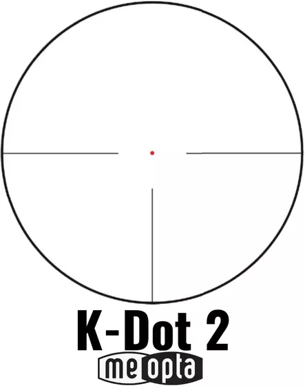 Meopta Meopro R6 1-6x24 RD SFP K-DOT2 - Kikarsikten - 8594050737136 - 2
