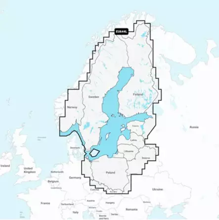 Navionics+ Boots- und Angelkarten, Ostsee - Tillbehör för ekolod - 821245992406 - 1
