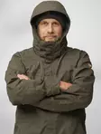 Fjällräven Drev Hybrid Jacket, Dark Olive - Fjällräven trousers - 7392158946 - 5