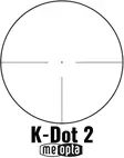 K-DOT 2 ristikko - Rifle scopes - 8594050737136 - 2