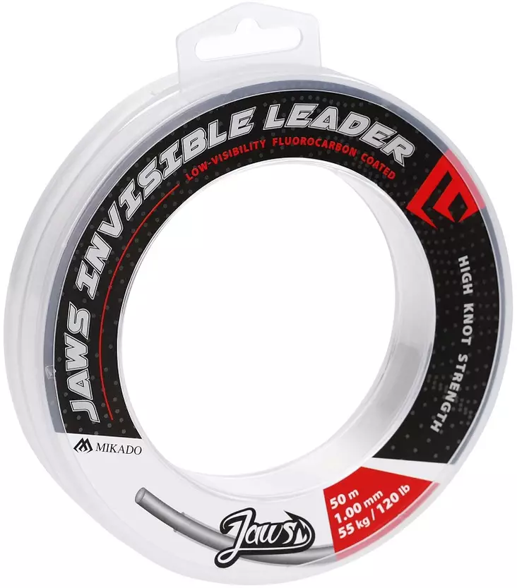 Mikado Jaws Invisible Leader, tafsmaterial - Fiskelinor - 5900637057826 - 1