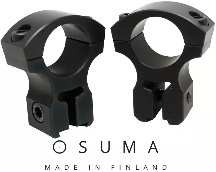 Osuma Kiikarinjalka 1" 11mm 25mm - Scope rings & Lens covers - 6430068620966 - 1