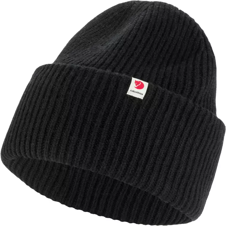 Fjällräven Heavy Beanie, Hat, Black - Fjällräven päähineet - 7323451045196 - 1