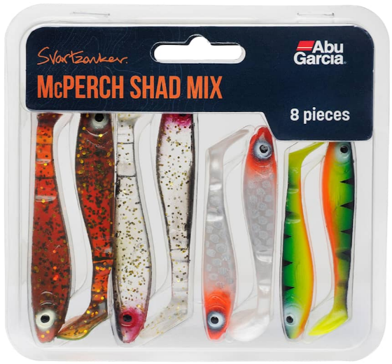 Abu Garcia Mcperch Shad Mix 8 pcs - Jigs and shads - 036282090446 - 1