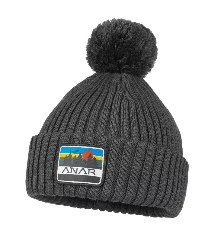 Anar Jussa Pompom, Merino Wool Beanie - Anar päähineet ja Käsineet - 6438014294636 - 1