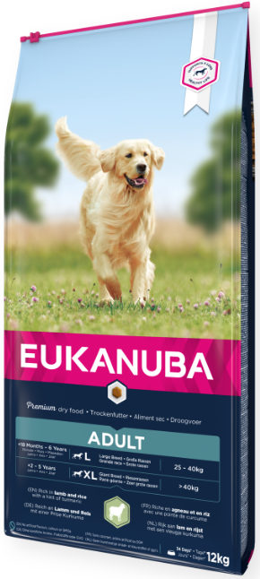 Eukanuba Large Lamb&Rice 18kg -  - 8710255172286 - 1