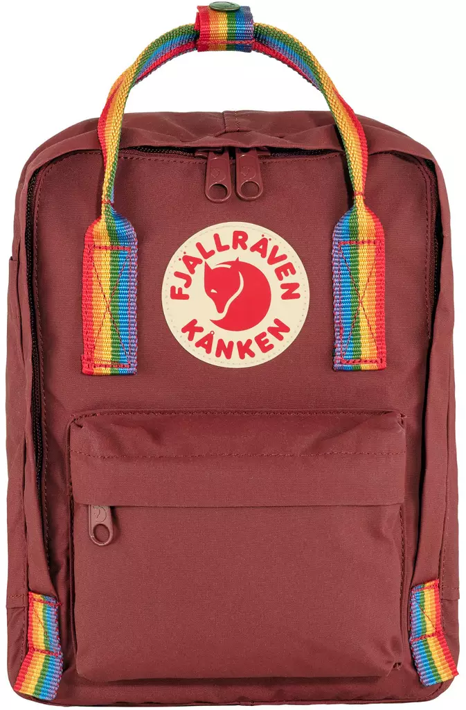 Fjällräven Kånken Rainbow Mini, Oxblood - Fjällräven Kånken Mini - 7323450792466 - 1