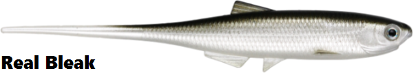 LMAB Köfi Bleak Pintail 11cm 4pcs 2/0 - Jigs and shads - 095156 - 1