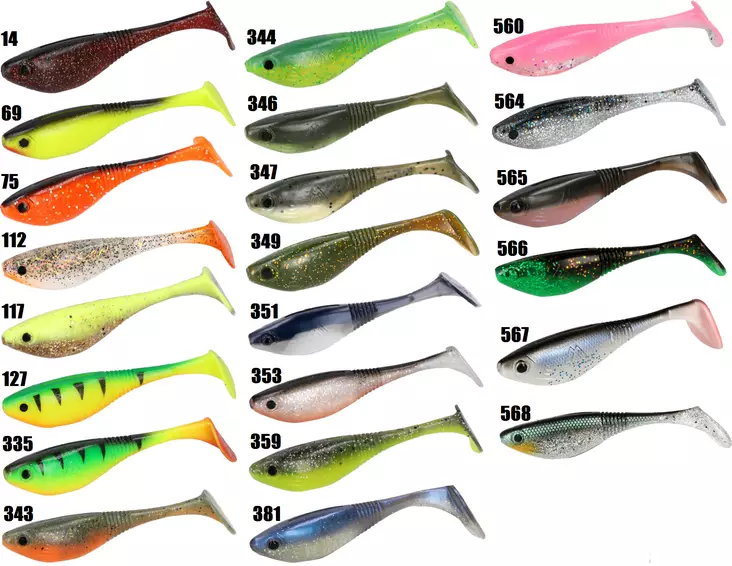Mikado Spark 7cm 5Stk. - Jigs und Shads - 5900637032976 - 1