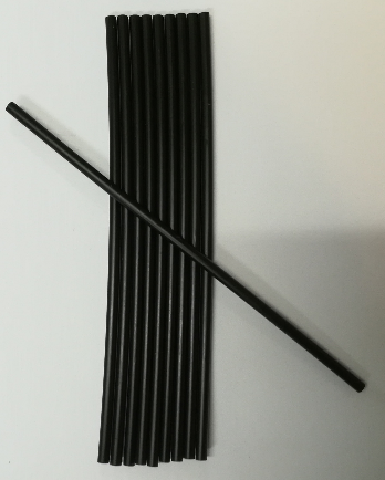 Plastic Tube Black, Eumer - Beads, tubes and eyes for flies - 6430021455956 - 1