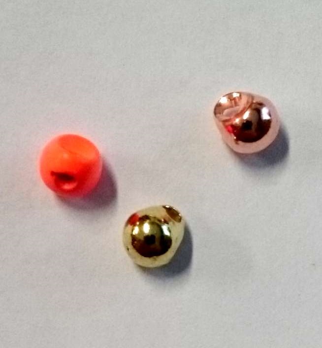 Offset Tungsten Sinker Head 3.3mm, 10 pcs - Beads, tubes and eyes for flies - 6430030454736 - 1