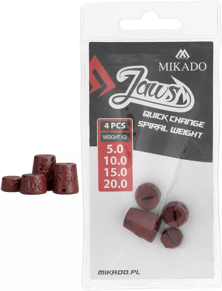 Replacement Weights for Jig Screws, Mikado - Jig accessories - 5900637063476 - 1