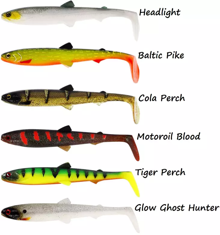 Westin BullTeez Shadtail 18cm 53g - Jigs und Shads - P181-000-136 - 1