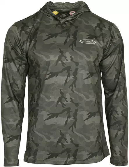 Vision Bamboo Bug & UV Hoodie Camo - Vadarutrustning och solglasögon - 6417512849677 - 1