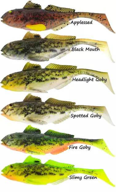 Westin Gunnar the Goby 8cm 2kpl - Jiggar och shad beten - P243-11XX-247 - 1