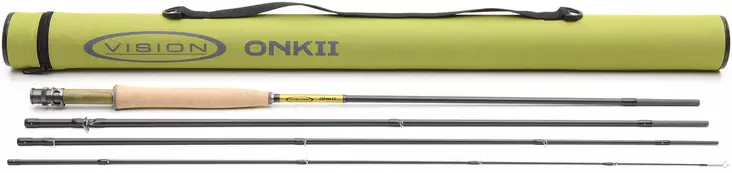 Fliegenrute, Vision OnkII 10' 7# 4-teilig - Fliegenfischerruten und Sets - 6417512847377 - 1