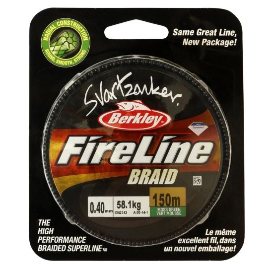 Berkley Svartzonker Fireline Braid 150m - Fishing Lines - 1342737 - 1