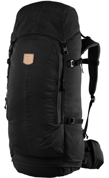 Fjällräven Keb 72 vandringsryggsäck, svart - Fjällräven vandringsryggsäckar - 7323450489427 - 1