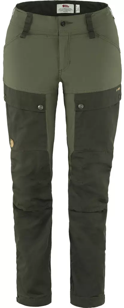 Fjällräven Keb Curved W Short, D.Forest - Fjällräven byxor - 7323450502347 - 1
