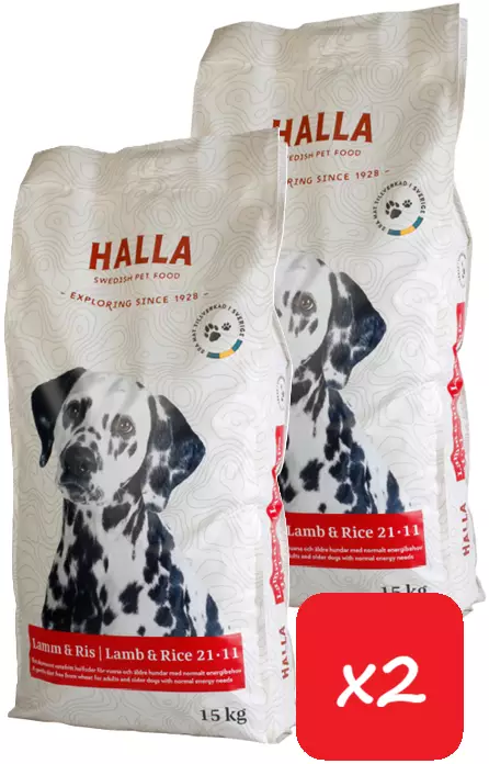Halla Lamm & Ris 15 kg - 2 Säcke -  - 0699900011037 - 1
