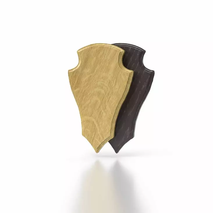 Trofésköld rådjur nr.2, 22x13 cm - Trofé produkter - 42503923100647 - 1