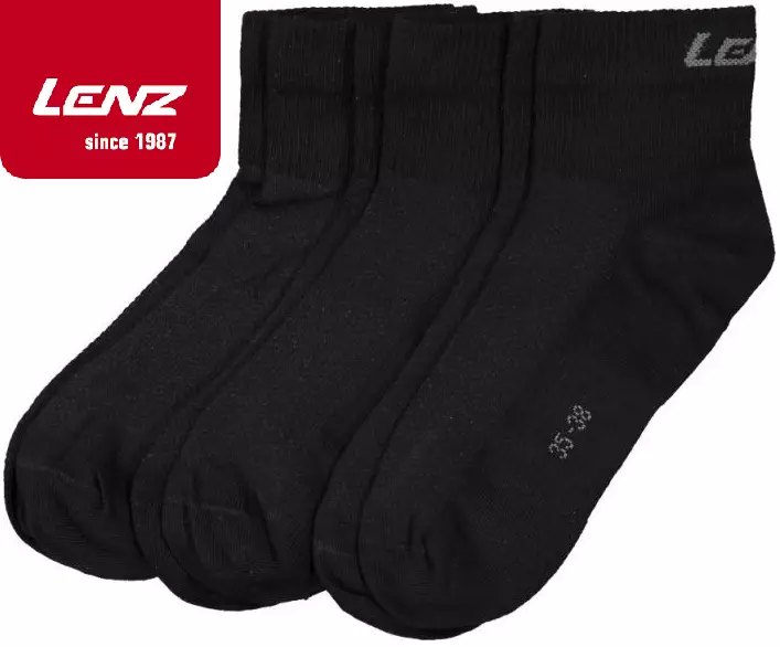 Lenz Quarter Tech socks, 3 pairs - Socks - 1016737 - 1