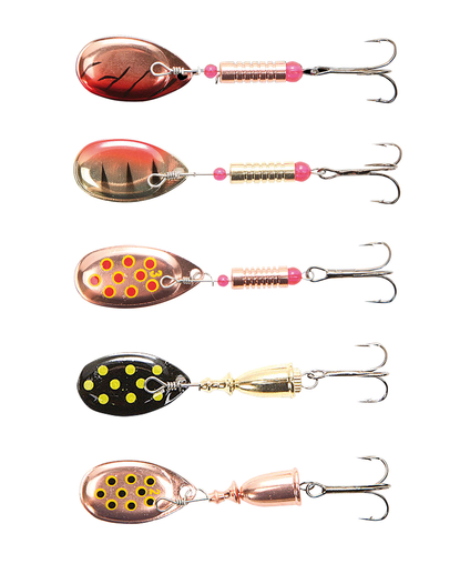 Selection of Lures, Daiwa Spincaster 2 - Flies - 5055161894567 - 1